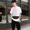 Y033 Men Waist Bag Multi-Function Casual Bag Outdoor Sports Small Bag (Black) - Image 10