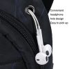 XQB990 Men Chest Bag Messenger Bag Oxford Cloth Sports Bag, Color: Line Blue - Image 4