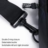 XQB990 Men Chest Bag Messenger Bag Oxford Cloth Sports Bag, Color: Line Blue - Image 6