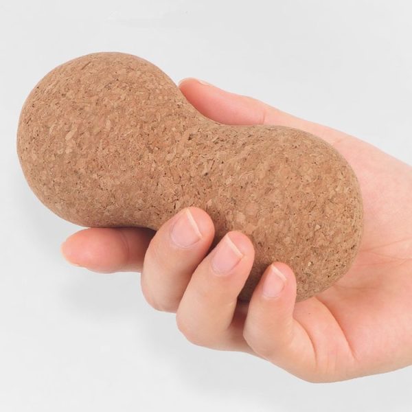 YG050 Cork Yoga Massage Ball Fascia Ball Fitness Peanut Balls, Specification: Diameter 6cm - Image 8