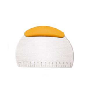 Large And Wide Cutter Nougat Cutter With Scale Cutter (Yellow)