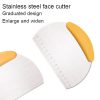 Large And Wide Cutter Nougat Cutter With Scale Cutter (Yellow) - Image 4