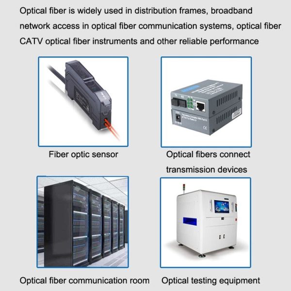 Carrier-Grade Fiber Optic Connector Male-Female Coupler LC Male To SC Female Adapter - Image 6