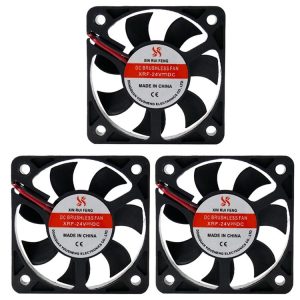 3pcs XIN RUI FENG 12V Ball Bearing 5cm Silent DC Cooling Fan