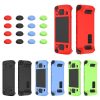 Steam Deck Game Controller Soft Silicone Protective Cover Case With 4pcs Key Cap (Black) - Image 2