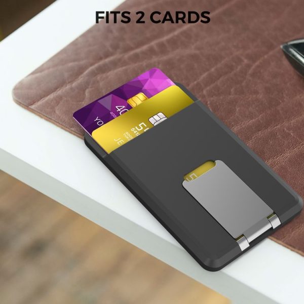 AhaStyle PT133-H Mobile Phone Card Holder Card Case Organizer Card Bag (Black) - Image 3
