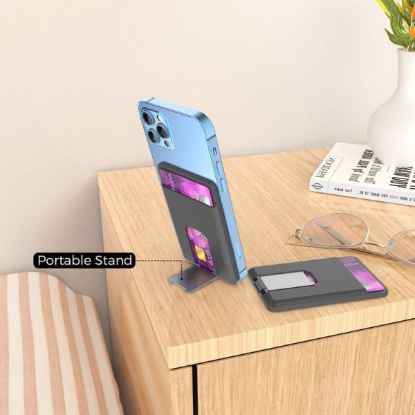 AhaStyle PT133-H Mobile Phone Card Holder Card Case Organizer Card Bag (Black) - Image 4