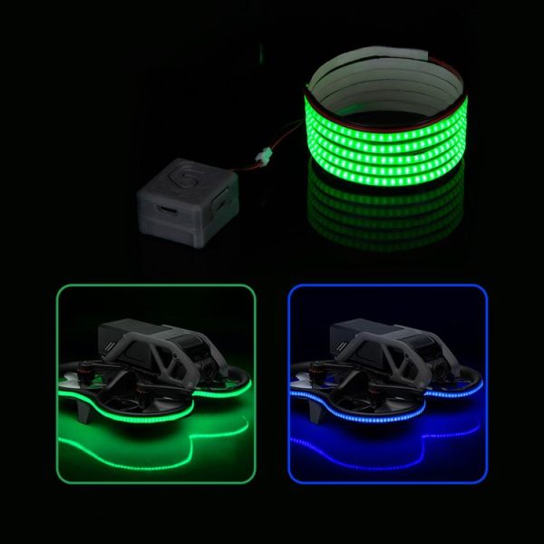 DJI Avata RCSTQ Light-emitting Light Strip Night Flight Warning Light Strip (Blue) - Image 4
