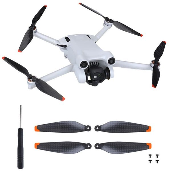 DJI Mavic Mini 3Pro RCSTQ Drone Carbon Fiber Flight Propellers 1pair