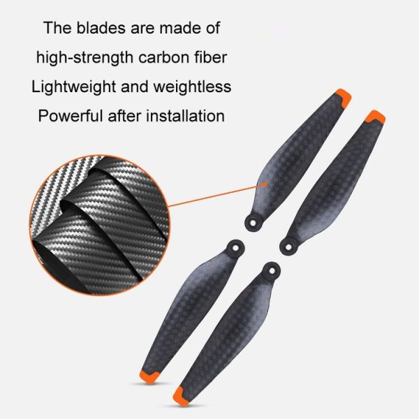 DJI Mavic Mini 3Pro RCSTQ Drone Carbon Fiber Flight Propellers 1pair - Image 6