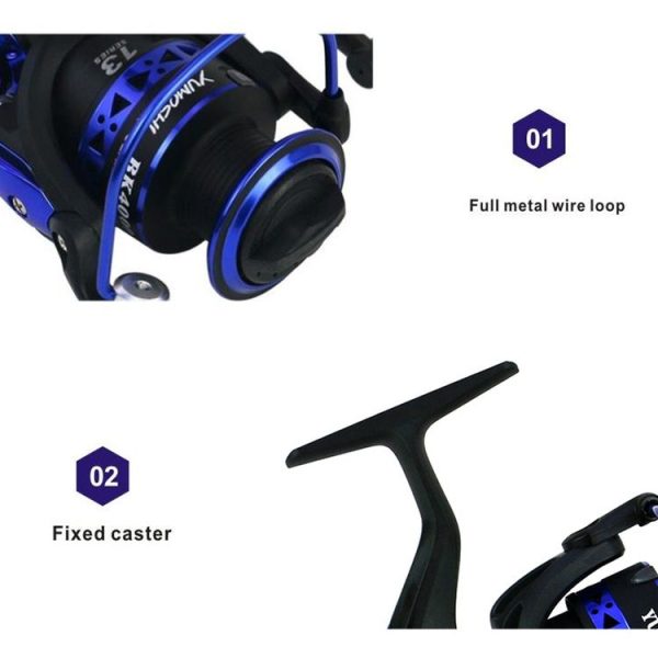 YUMOSHI BK1000 Fishing Reel Spinning Strong Metal Spool High Speed Sea Fish Reel - Image 6