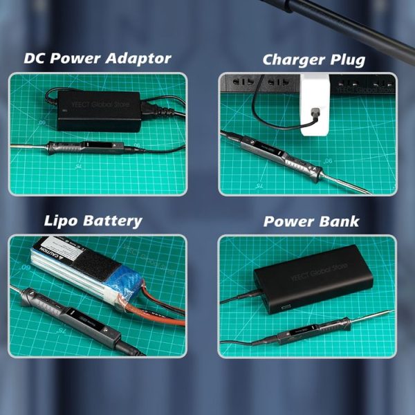 MINIWARE TS101 PD DC Soldering Iron 90W Portable Soldering Pen (With I Soldering Iron Head) - Image 11