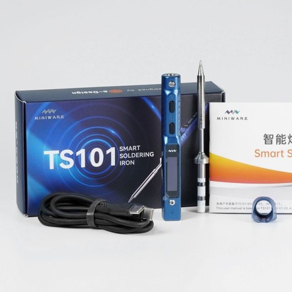 MINIWARE TS101 PD DC Soldering Iron 90W Portable Soldering Pen (With I Soldering Iron Head) - Image 4