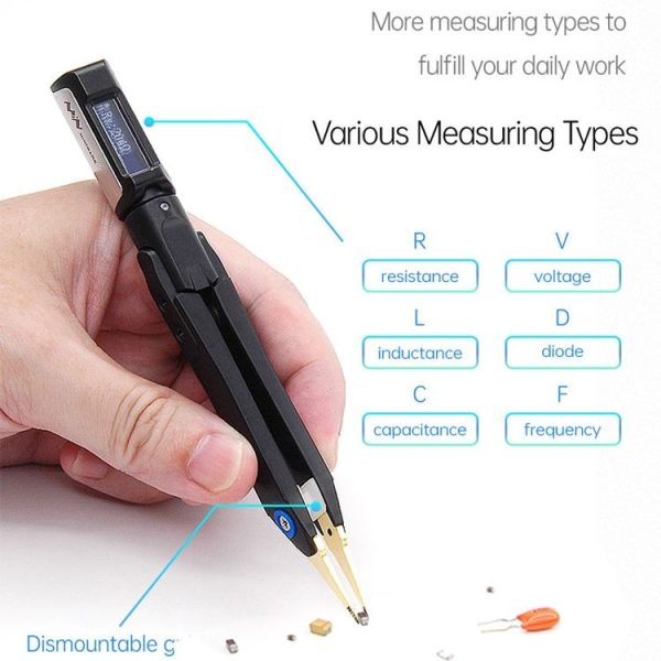 MINIWARE DT71 Measuring Digital Tweezers Signal Generator Multimeter - Image 10