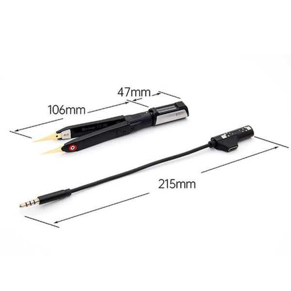 MINIWARE DT71 Measuring Digital Tweezers Signal Generator Multimeter - Image 3