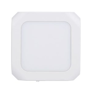 0.6W Stepless Dimming Induction Night Light Square Light Guide Plate Baby Night Light (EU PLug)
