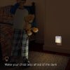 NL2101 Motion Sensor LED Night Light AC Plug Dimming Sleep Lights, Spec: Warm White EU Plug - Image 7