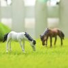 Horse Figure DIY Micro-landscape Landscaping Doll Desktop Decoration Ornaments (White) - Image 6