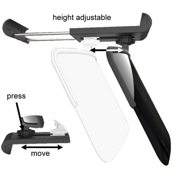 360 Degree Adjustable Car Driver Sun Visor, Color: Ordinary Board - Image 4