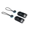 MBL-00 1 Pair Tail Rope + 1 Pair Quick Release Plate Camera Quick Release Buckle Combination (Blue)