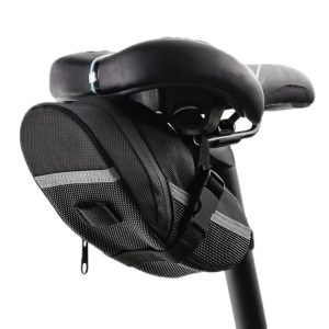 Mountain Bike Quick Release Saddle Bag Tool Bag (No Logo Black)