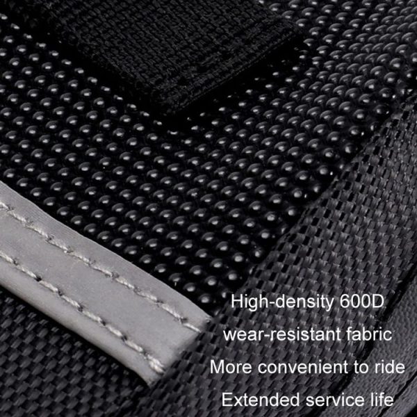 Mountain Bike Quick Release Saddle Bag Tool Bag (No Logo Black) - Image 7