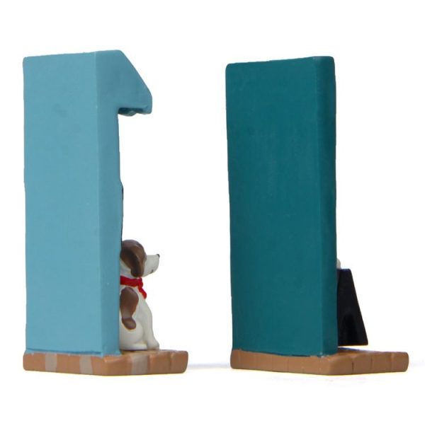 Puppy Billboard Micro-landscape Landscaping Doll Store Small Flower Desktop Decoration (Flower Puppy) - Image 5
