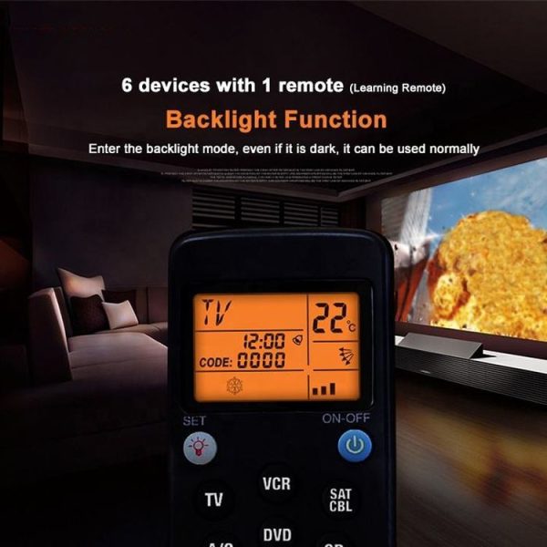 CHUNGHOP RM-991 6 In 1 Universal Learning Infrared Universal Remote Control - Image 7