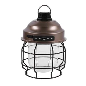 Outdoor Camping Portable Light With Carabiner, Color: Copper