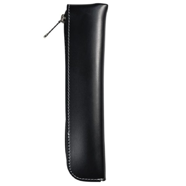 AhaStyle WG11 Leather Nib Pen Holder Pen Case Convenience Anti Lost Bag (Black)