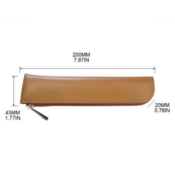 AhaStyle WG11 Leather Nib Pen Holder Pen Case Convenience Anti Lost Bag (Black) - Image 2