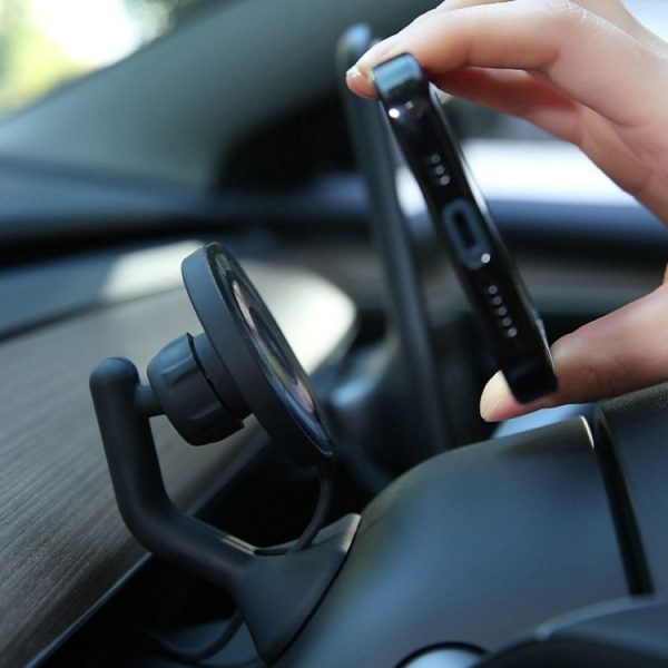 Tesla Model3 / Y Mobile Phone Car Magnetic Bracket Wireless Charging - Image 7