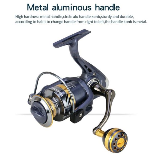 YUMOSHI KS2000 Spinning Fishing Reel Metal Rocker Metal Cup Reel - Image 6