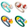 ICARER FAMILY SH2282 Cartoon Silicone Kids Outdoor Mosquito Repellent Bracelet (Green) - Image 2