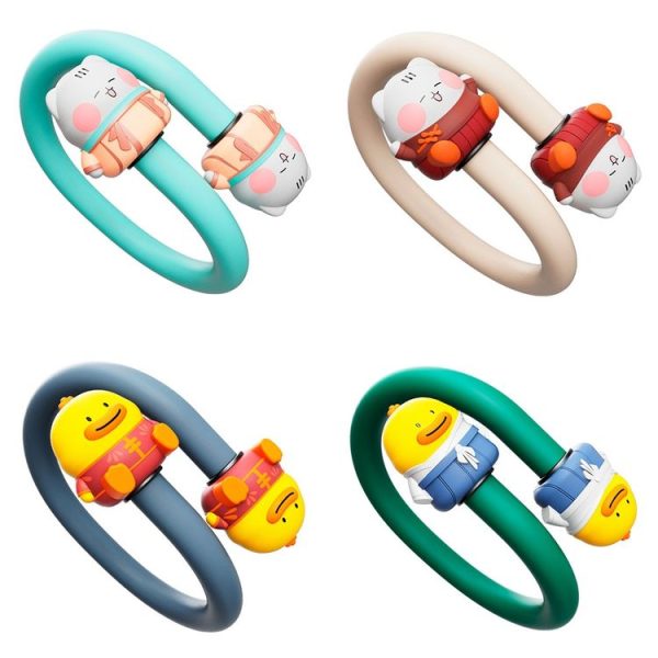 ICARER FAMILY SH2282 Cartoon Silicone Kids Outdoor Mosquito Repellent Bracelet (Green) - Image 2