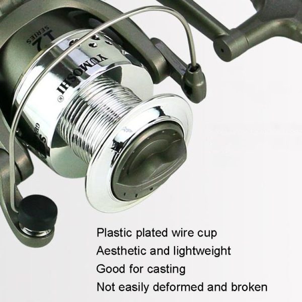 YUMOSHI SC1000 Plastic Plating Head Fishing Line Wheel Loyal Casting Reel - Image 7