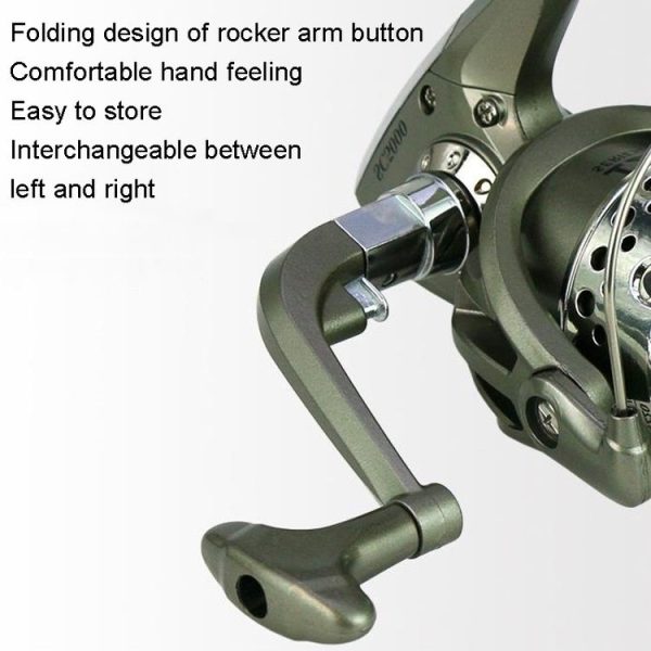 YUMOSHI SC1000 Plastic Plating Head Fishing Line Wheel Loyal Casting Reel - Image 8