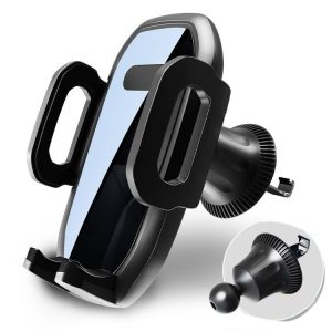 Hook Type Car Mobile Phone Navigation Support Frame (Black)