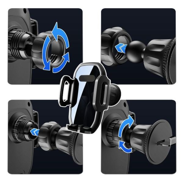 Hook Type Car Mobile Phone Navigation Support Frame (Black) - Image 11