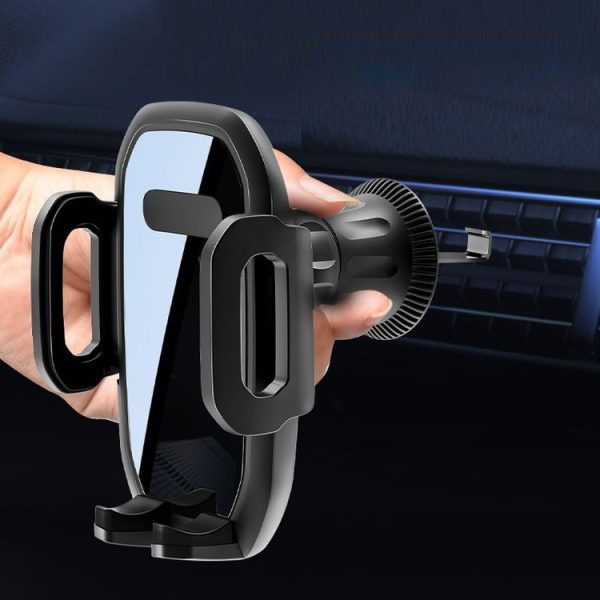 Hook Type Car Mobile Phone Navigation Support Frame (Black) - Image 2