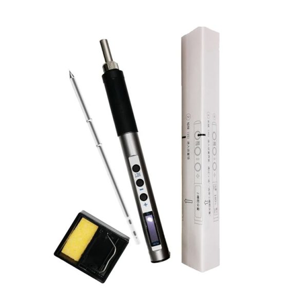 T12-K PTS100 Intelligent Portable Digital Display Small Constant Temperature Repair Soldering Iron PD65W Powered Mini Soldering Station - Image 11