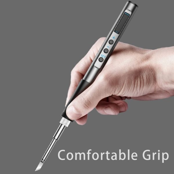 T12-K PTS100 Intelligent Portable Digital Display Small Constant Temperature Repair Soldering Iron PD65W Powered Mini Soldering Station - Image 6