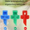 50pcs YK8510 Refraction Atomization Simple Micro-Sprinkler PE Pipe Irrigation Nozzle (Color Random Delivery) - Image 5