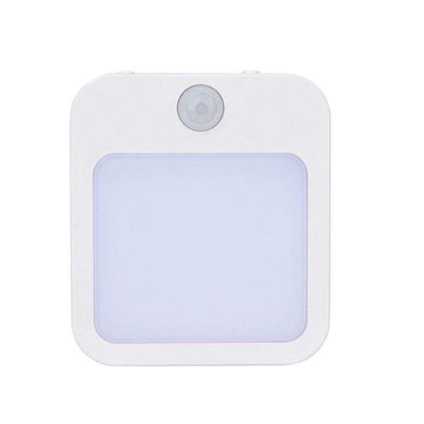 NL2022 Night Light With Motion Sensor AC Plug In Dimmable Cabinet Light, EU Plug