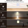NL2022 Night Light With Motion Sensor AC Plug In Dimmable Cabinet Light, EU Plug - Image 3