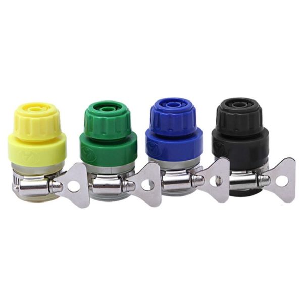 Soft Plastic Anti-Falling Water Pipe Universal Joint, Random Color Delivery (4 Points)