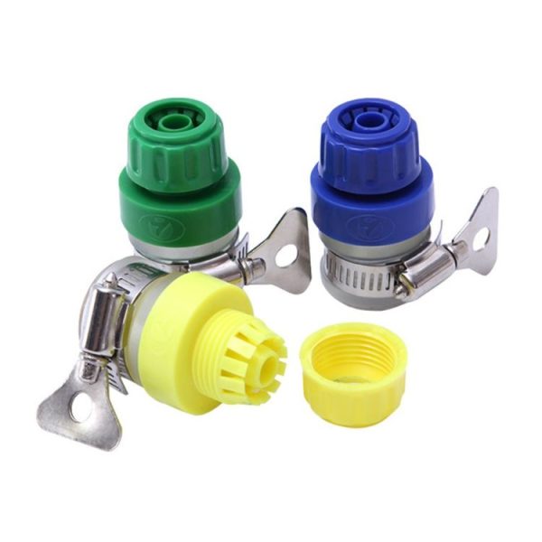 Soft Plastic Anti-Falling Water Pipe Universal Joint, Random Color Delivery (4 Points) - Image 3