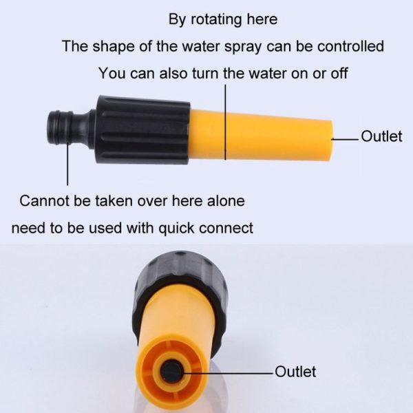 Garden Direct Injection Multifunctional Shower Household Car Wash Nozzle (Plastic) - Image 5