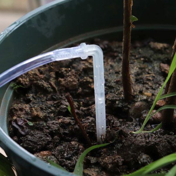 10pcs FR-258 4 / 7mm Capillary Transparent Curved Drop Arrow Gardening Micro-Spray Irrigation Arrow - Image 6
