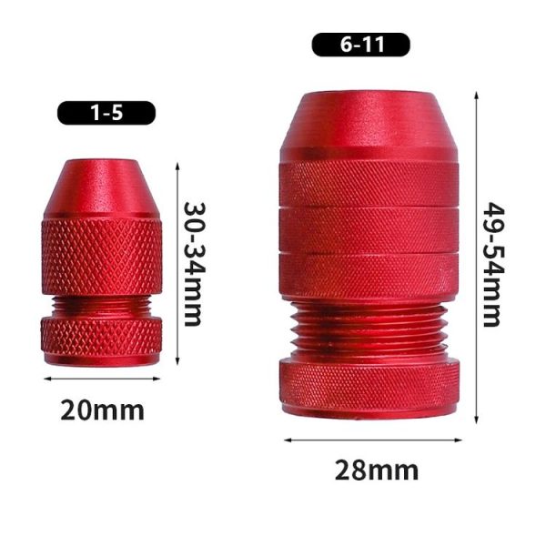 Adjustable Bit Stop Locator Drilling Aid Tool, Model: Type 2-5 - Image 5